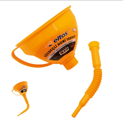 SPİRALLİ HUNİ PLASTİK 1.2 LT SÜZGEÇLİ ELTOS